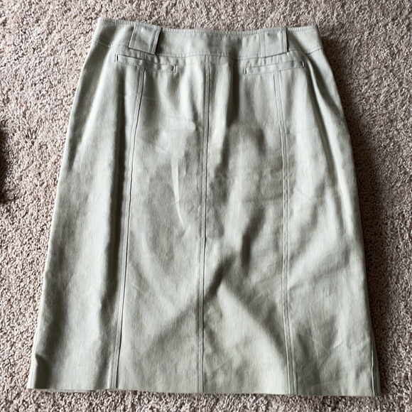 Cotton and Linen suit skirt set - Picture 5 of 12